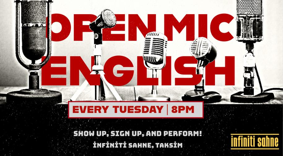 English Stand Up Comedy Taksim Open - İnfiniti Sahne - İstanbul