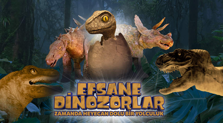 Efsane Dinozorlar - Avlu Kongre ve Kültür Merkezi - Fatih Salonu - Balıkesir