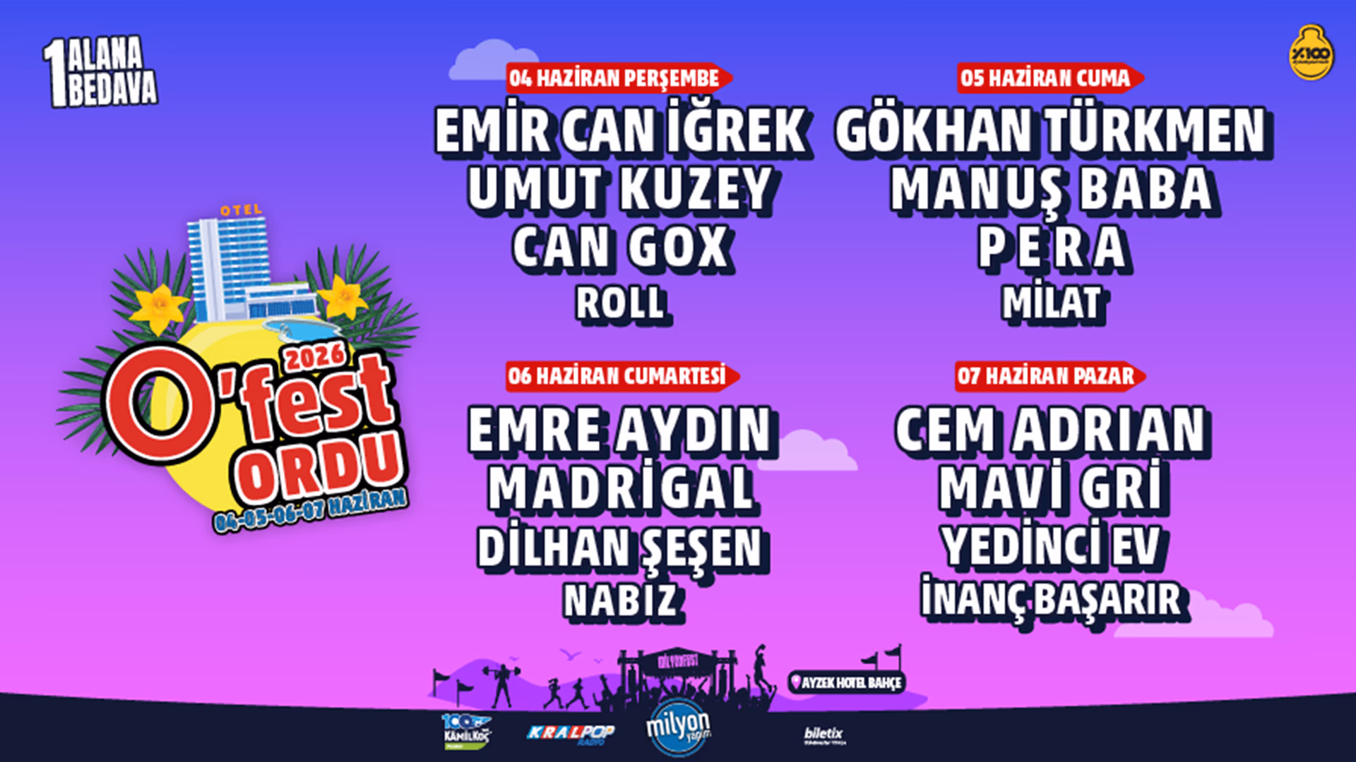 Ofest Ordu - 2.Gün - Cuma