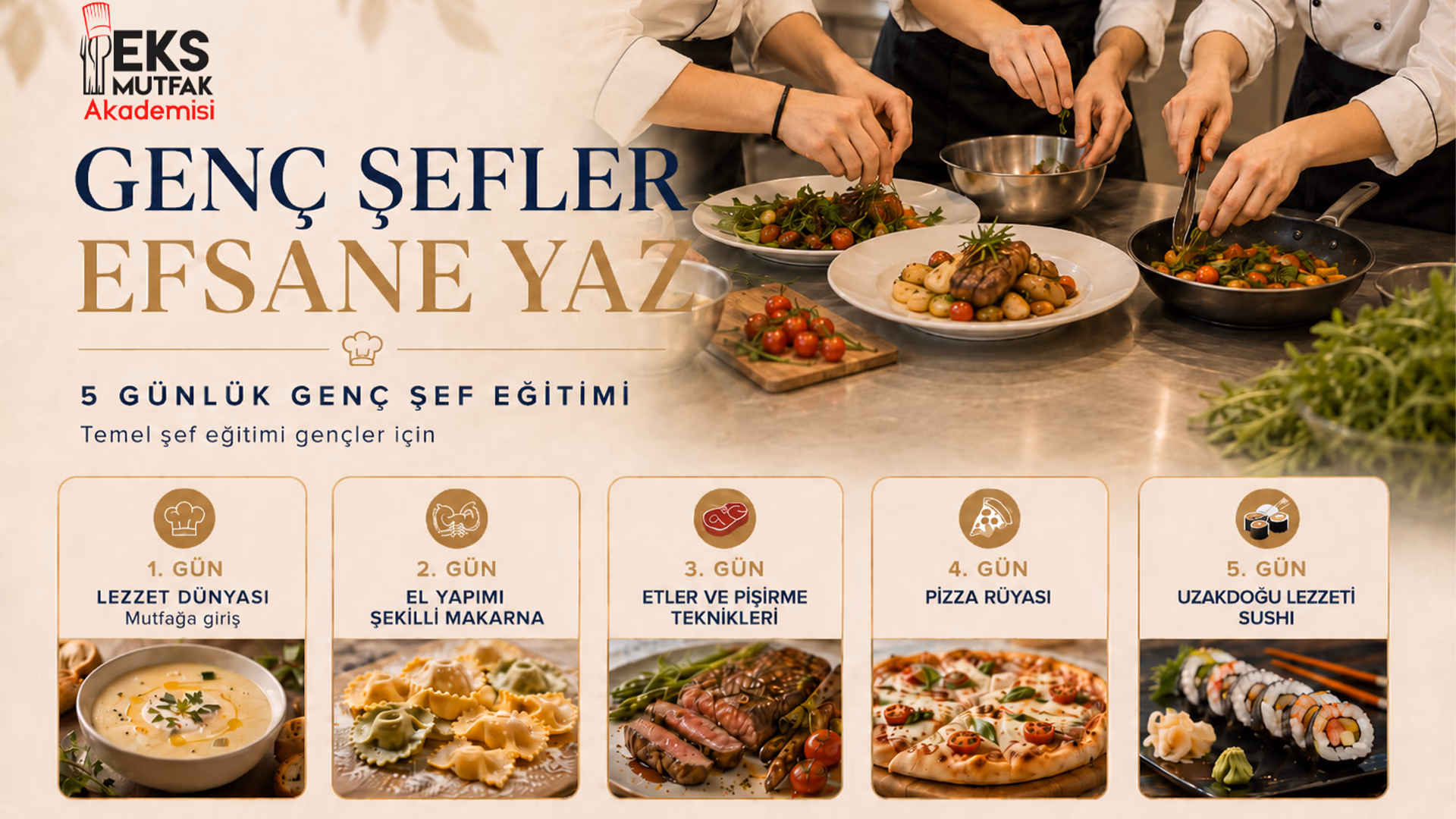Genç Şefler Efsane Yaz (11-17 Yaş) card