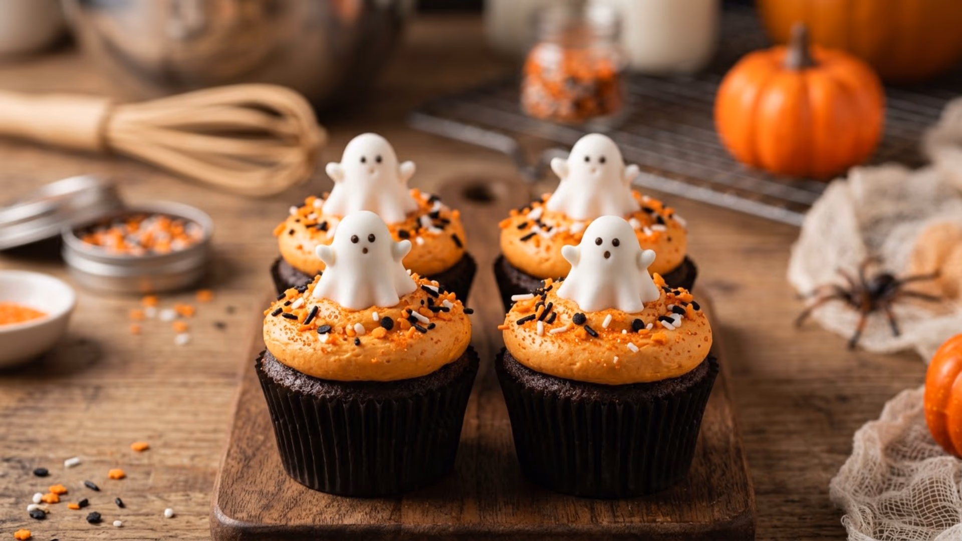 Hallowen Cupcake (9 - 15 Yaş)