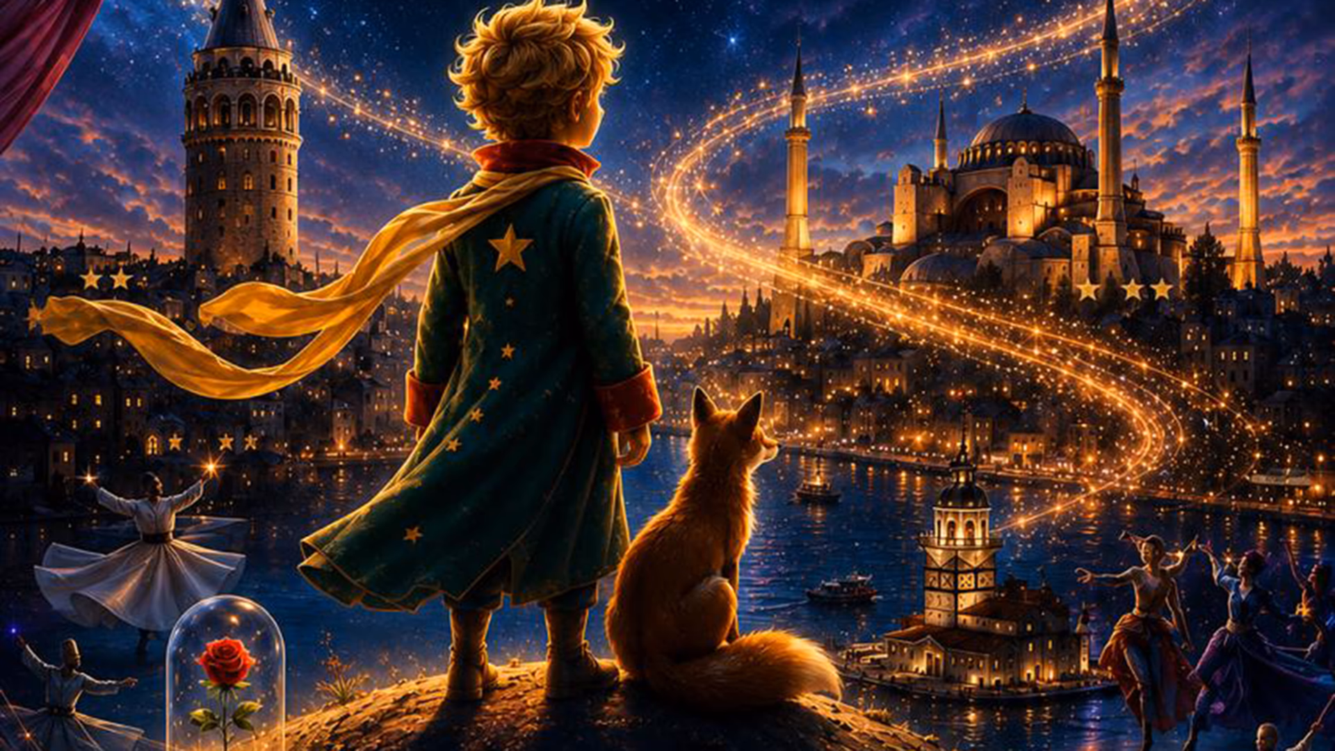 The Little Prince : An Adventure in Istanbul - Ağustos card