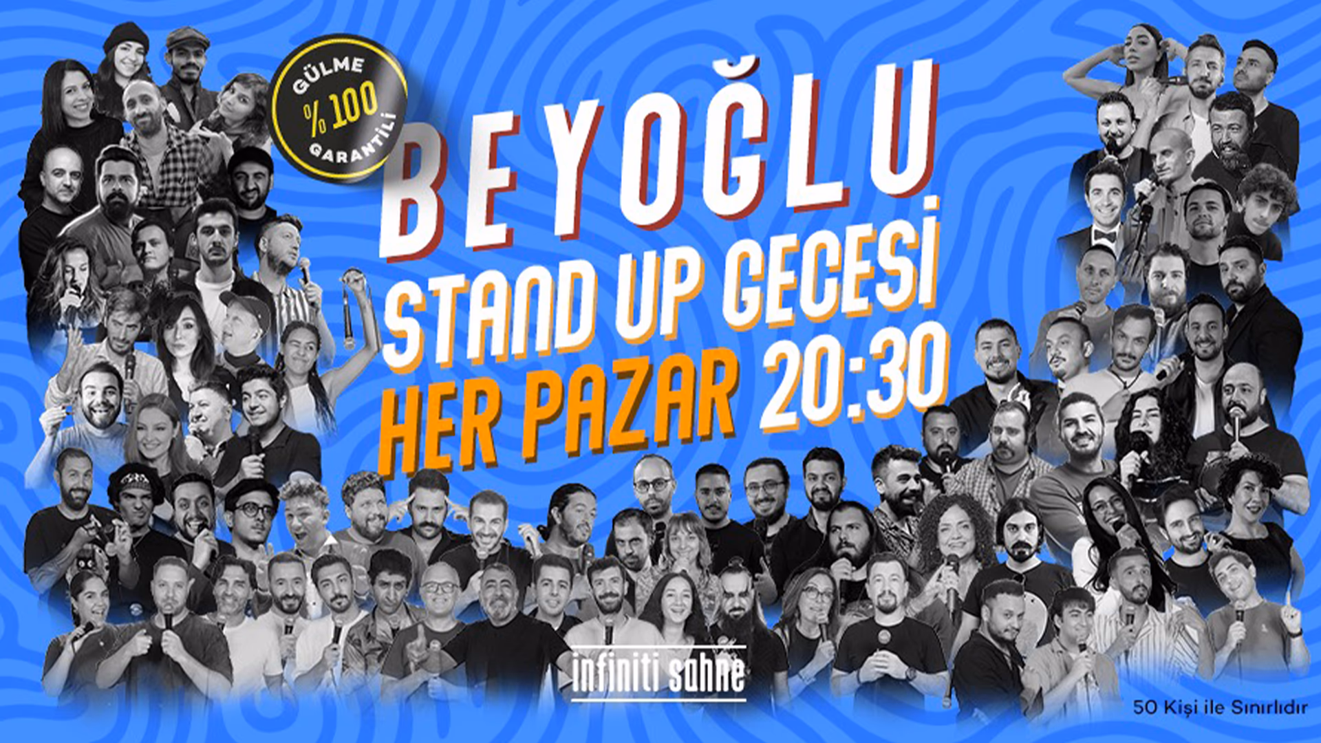 Stand Up Taksim - Beyoğlu Gecesi Pazar 20:30