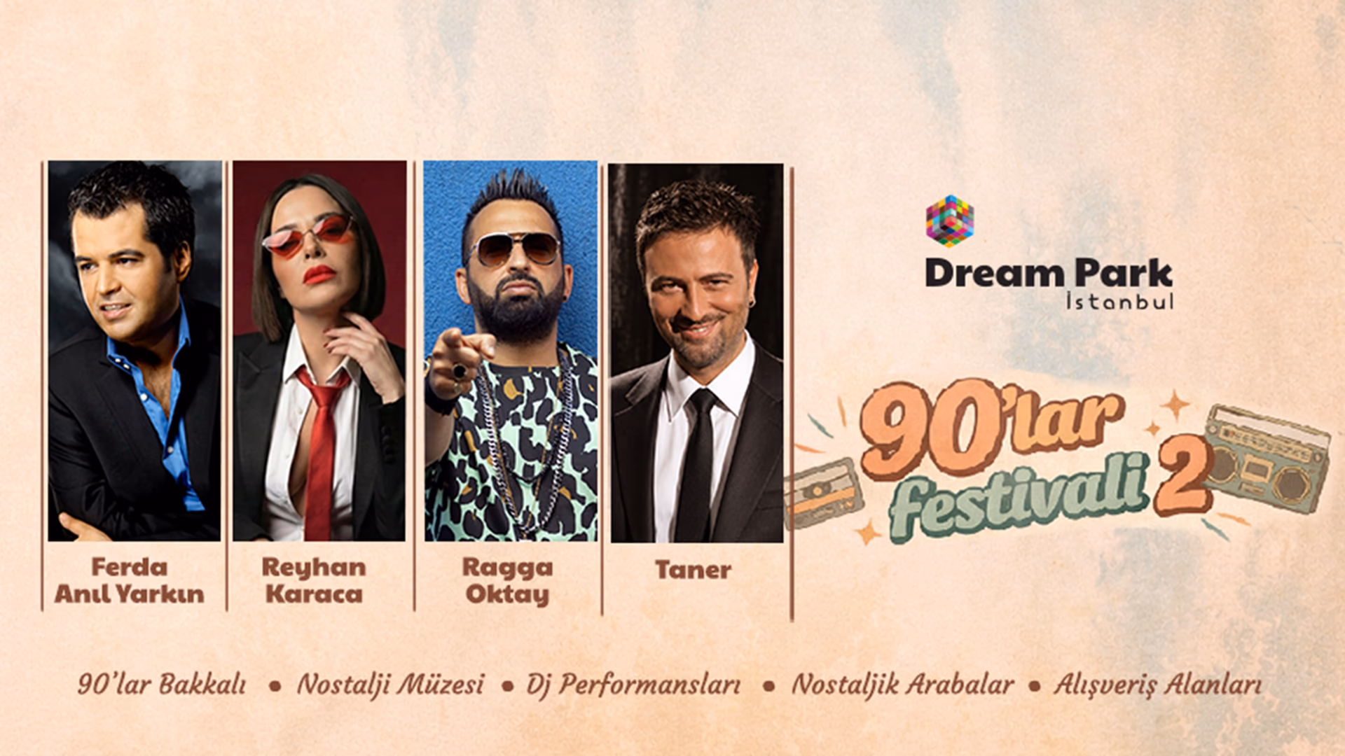 90lar Festivali: Reyhan Karaca - Ferda Anıl Yarkın - Ragga Oktay - Taner küçük resim