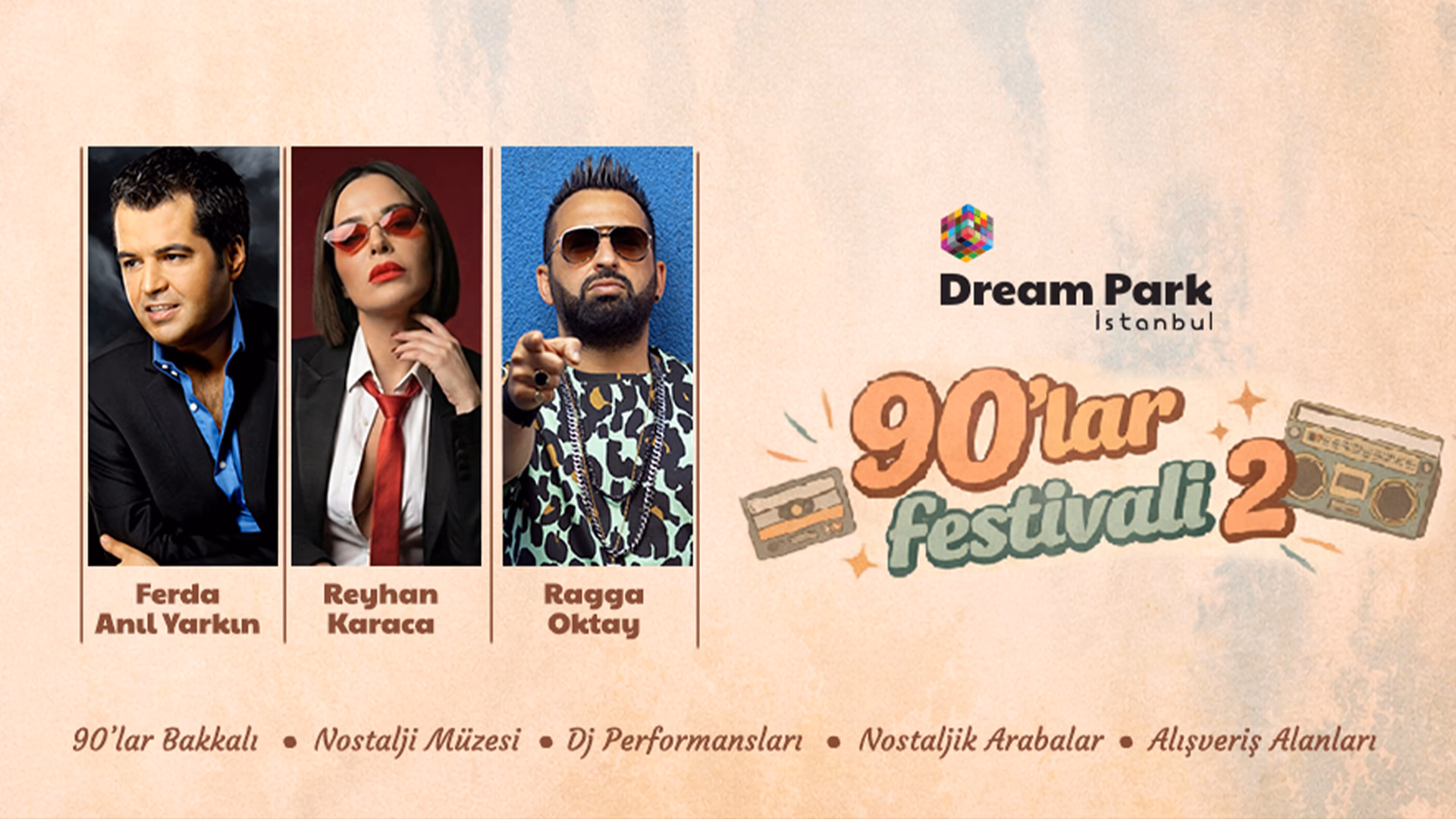 90lar Festivali: Reyhan Karaca - Ferda Anıl Yarkın - Ragga Oktay
