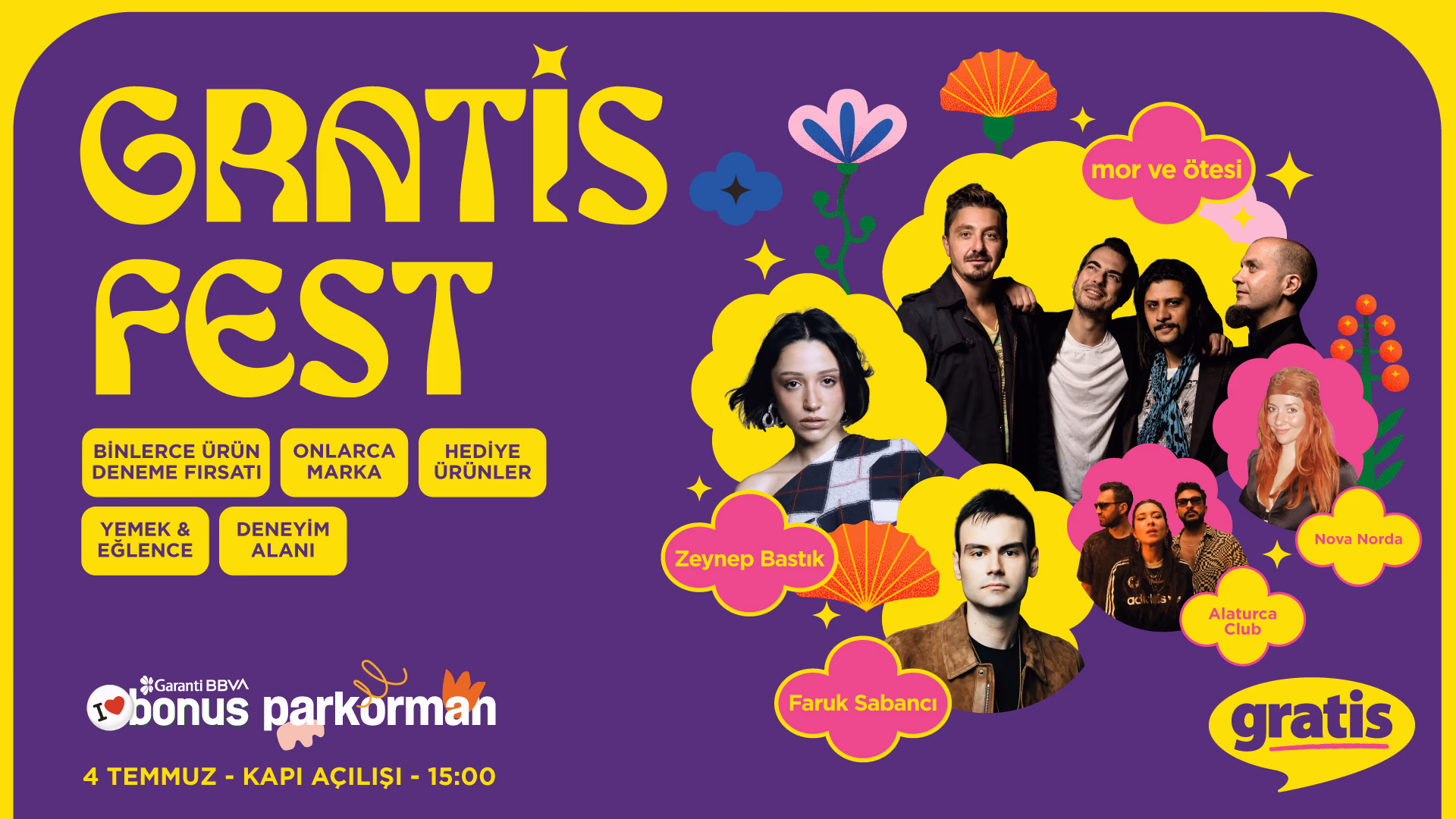 Gratis Fest İstanbul card