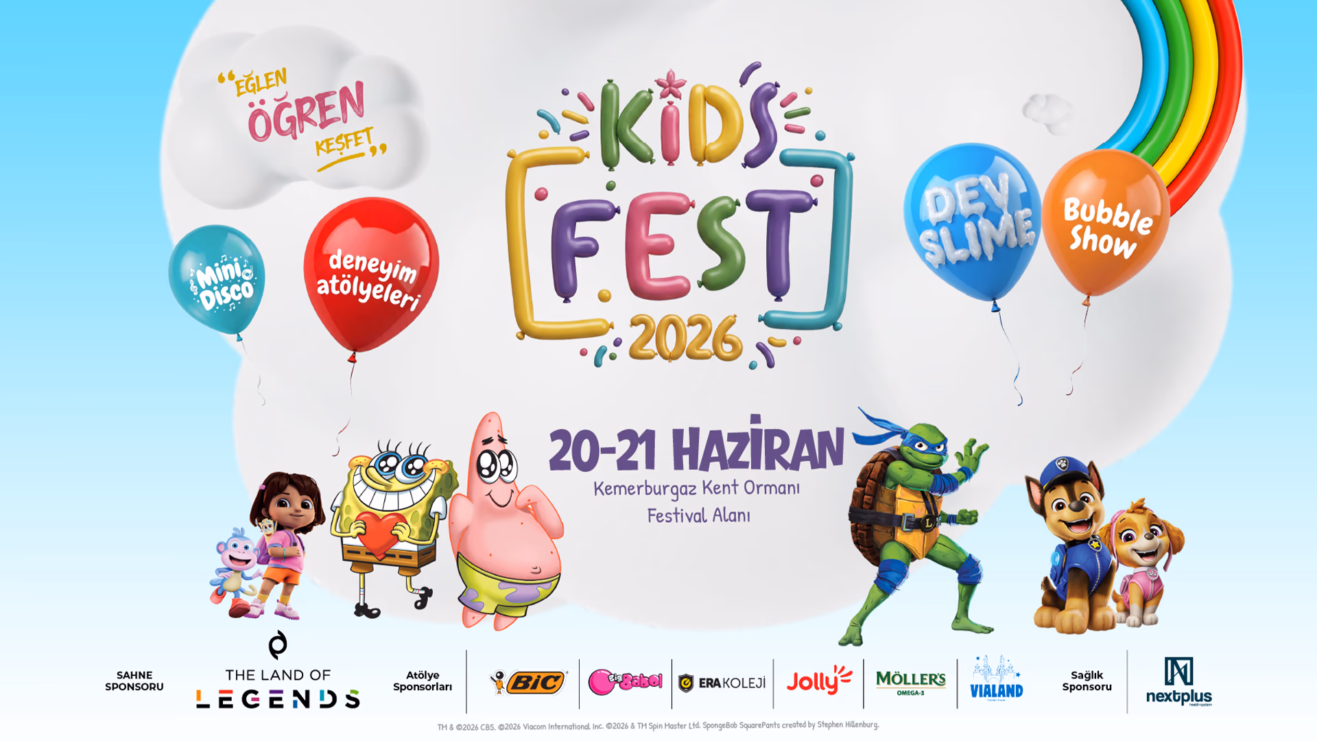 Kids Fest 2026 - 2.Seans card