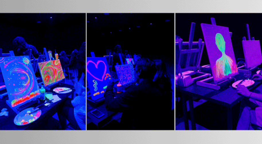 Paint in the Dark  Karanlkta Resim