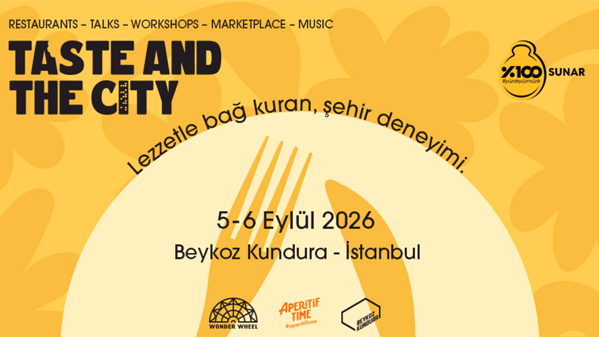 #YüzdeYüzMüzik: Taste and The City 2026 - Pazar Tüm Gün Seansı